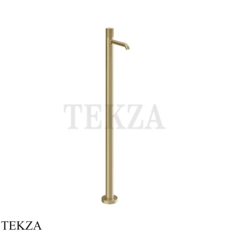Gessi Habito RIGATO Смеситель для раковины напольный, внешняя часть 70595-727, Brushed Brass PVD