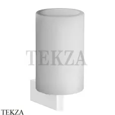 Gessi Origini Стакан настенный с держателем, белый 66407-279, White CN Gessi Origini Стакан настенный с держателем, белый 66407-279, White CN