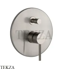 Gessi Emporio Via Tortona Смеситель для душа на 2 потока, внешняя часть 44667-149, Finox Brushed Nickel Gessi Emporio Via Tortona Смеситель для душа на 2 потока, внешняя часть 44667-149, Finox Brushed Nickel