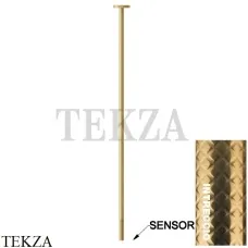 Gessi 316 INTRECCIO Потолочный электронный смеситель для раковины 54124-727, Brushed Brass