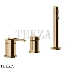 Gessi INGRANAGGIO Смеситель для ванны, без излива 63547-735, Warm Bronze