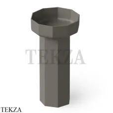 Dea Design Pedestal Basin Раковина напольная Solid Surface DD2025 480 3, Grey №3