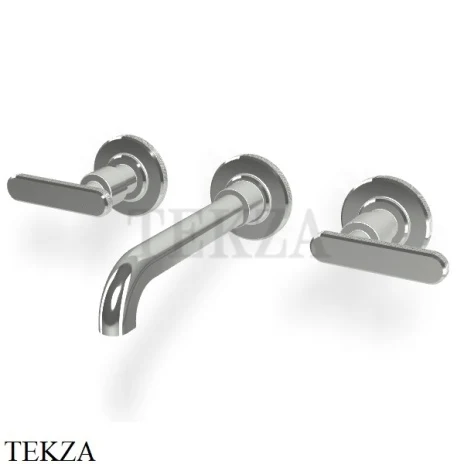 FIMA Carlo Frattini Park Line Смеситель для раковины 3 отв, внешняя часть F1331L/5CR, хром глянец