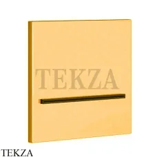 Gessi CASCATA Каскадный излив настенный плоский 20295#246, Gold PVD