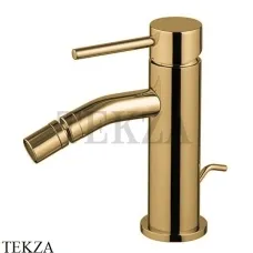 FIMA Carlo Frattini Spillo UP Смеситель для биде XS, с донным клапаном F3032XSOS, Brushed gold