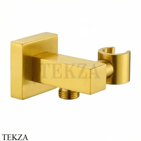 Nicolazzi Вывод с держателем для ручного душа 5690SG, Satin Gold