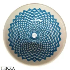 TalaVera Раковина накладная, цвет голубой T028