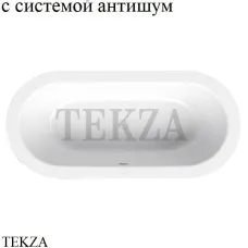 BETTE BetteStarlet Oval Ванна овальная из стали 2740-000, система антишум, белый глянец