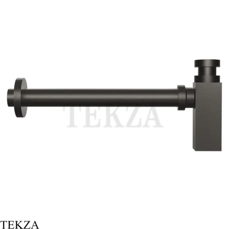 Gessi TOTAL LOOK Сифон для раковины бутылочный 01410-707, black хром Brush