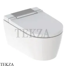 Geberit AquaClean Sela Подвесной унитаз-биде безободковый 146.224.21.1, Хром глянец
