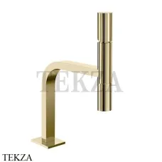 Gessi Incastri Смеситель для раковины, с донным клапаном 75251--710, Brass PVD