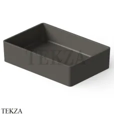 Dea Design Washbasins Раковина настольная 60х40 Solid Surface DD9009 600 5, Graphite №5
