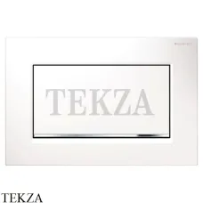 Geberit Sigma30 Клавиша смыва, металл 115.893.KJ.1, белый глянец/хром глянец