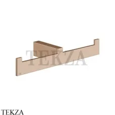 Gessi Rettangolo Полотенцедержатель двойной 20915-030, Copper PVD