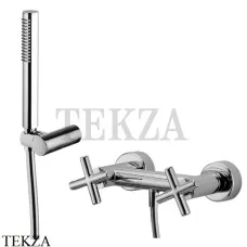 FIMA Carlo Frattini Maxima Смеситель для душа с гарнитуром F5305CR, хром глянец