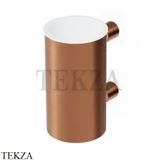 Zucchetti Isy22_Octo_Jingle Стакан настенный круглый ZAD513.P91, brushed copper PVD Zucchetti Isy22_Octo_Jingle Стакан настенный круглый ZAD513.P91, brushed copper PVD