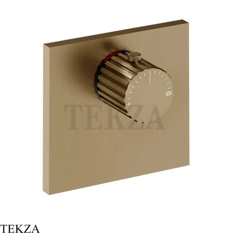 Gessi Incastri Термостат для душа, внешняя часть 75354-791, бронза Deep
