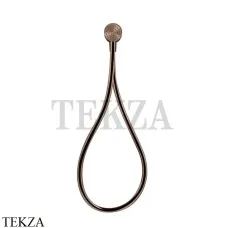 Gessi HI-FI Душевой комплект с магнитной лейкой, шланг из хромолюкс 63099-708, Copper Brushed
