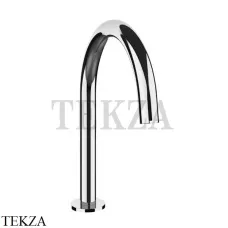 Gessi Emporio Via Tortona Излив для раковины средний, с донным клапаном 18621-031, хром глянец