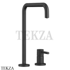 Dornbracht Meta Square Смеситель для кухни на два отверстия 32815861-33, черный матовый