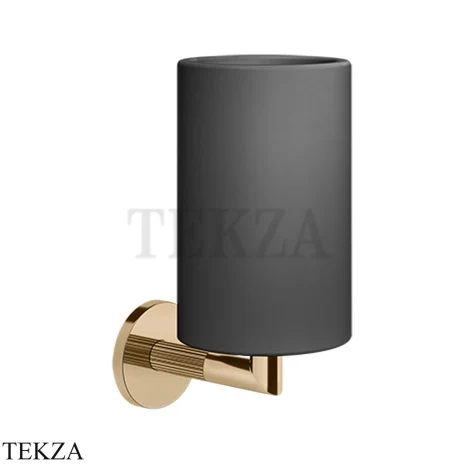 Gessi INGRANAGGIO Стакан настенный композит черный 63808-735, Warm Bronze PVD