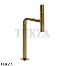 Gessi Incastri Смеситель для раковины, без гарнитура 75204-791, Deep Bronze Brushed PVD