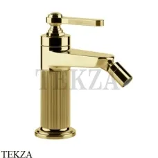Gessi VENTI20 Смеситель для биде с донным клапаном 65007-246, Gold PVD