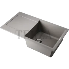 Omoikiri Sakaime 78 Кухонная мойка Tetogranit прямоугольная с крылом 4993548 leningrad grey
