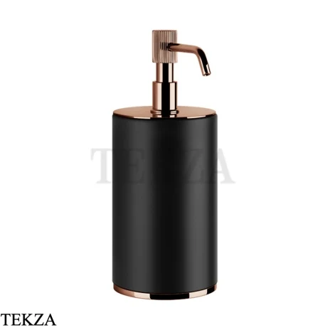 Gessi VENTI20 Дозатор для жидкого мыла настольный черный 65438-030, Copper PVD
