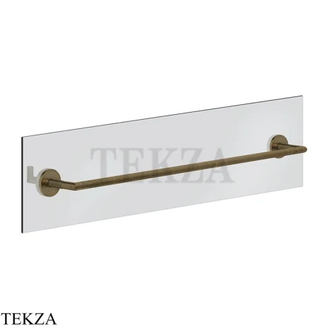 Gessi ANELLO Полотенцедержатель для крепления на стекло, 60 см 63828-713, Antique Brass