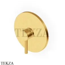 Zucchetti Pan Смеситель для душа, внешняя часть ZP6090.C41, brushed gold Zucchetti Pan Смеситель для душа, внешняя часть ZP6090.C41, brushed gold