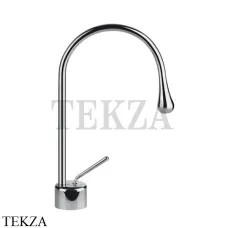 Gessi Goccia Смеситель для раковины, без сливного гарнитура 33601-031, хром глянец