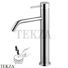 FIMA Carlo Frattini Spillo UP Смеситель для раковины высокий, с гарнитуром F3031/HCR, хром глянец