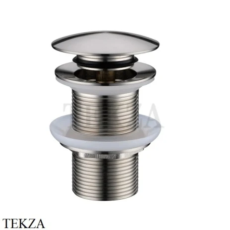 Boheme Донный клапан для раковины, автомат клик-клак 612-NB, nickel brush