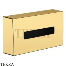 Hansgrohe AddStoris Tissue Коробка-дозатор для бумажных полотенец ABS 41774990, золото глянец