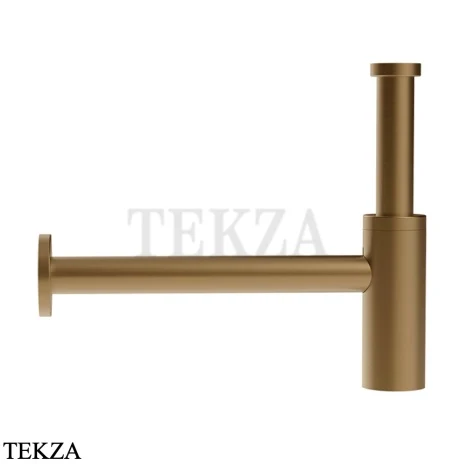 Gessi TOTAL LOOK Сифон для раковины бутылочный 01430-791, бронза Deep