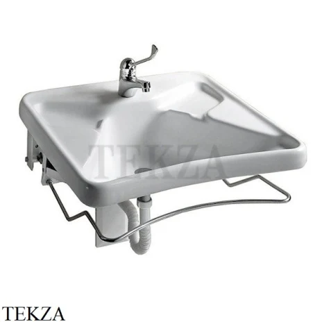 Hatria AUTONOMY Эргономичная раковина для инвалидов Y0BV01, белый глянец