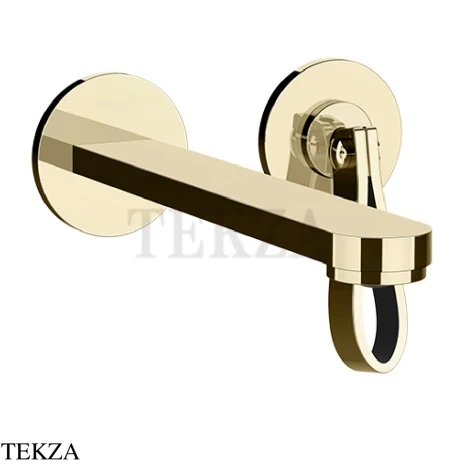 Gessi Pelle Laccetto Смеситель для раковины, внешняя часть, 78388-710, Brass PVD