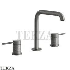 Gessi 316 CESELLO Смеситель для раковины, без сливного гарнитура 54412-239, Steel Brushed