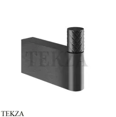Gessi Habito INTRECCIO Крючок одинарный для полотенца 70123-706, Black Metal PVD