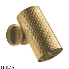 Gessi 316 SPOTWATER INTRECCIO Душевая головка настенного крепления, многоструйная 57211-727, Brushed Brass