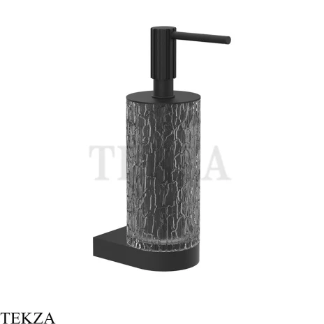 Gessi Incastri Дозатор для мыла настенный, Light smoke 75413-299, черный матовый