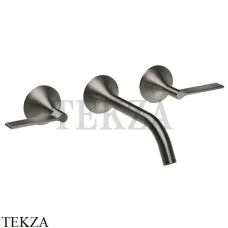 Dornbracht VAIA Смеситель для умывальника, внешняя часть 36712819-99, Dark Platinum matt