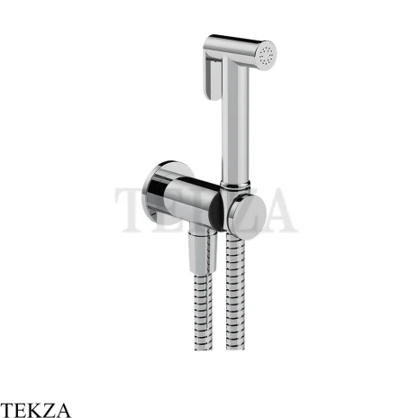 Gessi Гигиенический душ с выводом воды и держателем 14331-031, хром глянец