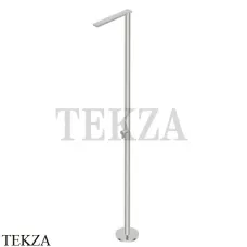 Ritmonio Dot316 Душевая колонна напольная с верхним душем PR50DK2Q1 INOX, Brushed steel