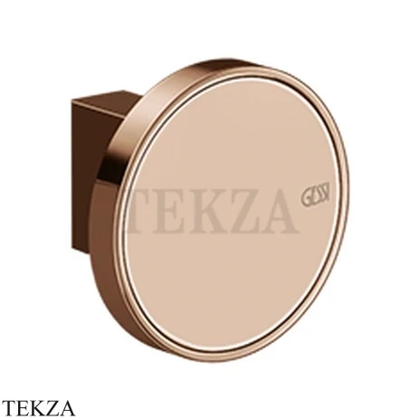 Gessi Origini Крючок одинарный для полотенца 66521-030, Copper глянец