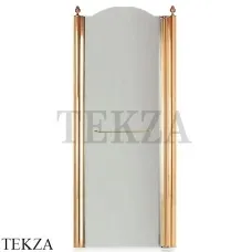 Migliore Diadema Дверь в нишу, петли справа, стекло прозрачное 22689, бронза classic