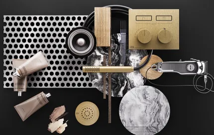 Brushed Brass – брашированное матовое золото Brushed Brass – брашированное матовое золото