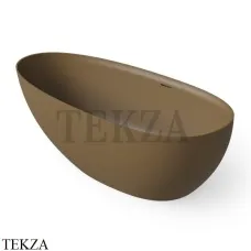 Dea Design Edge Ванна отдельностоящая овоидная 160x76 Solid Surface DD8908 1600 1, Dark Camel №1