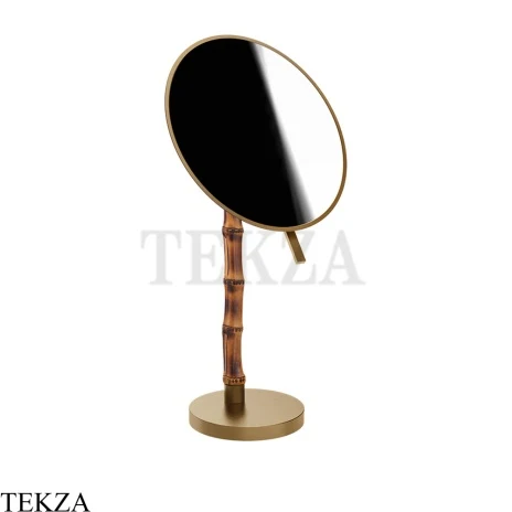 Gessi Jacqueline Зеркало косметическое поворотное х2, без подсветки 77573-791, бронза Deep